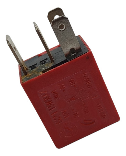 Relé Automotivo Vermelho 12v 30a Original Fiat 52119697 - Imagem 2