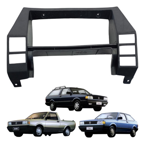 Moldura Painel Velocímetro Gol Saveiro Parati Quadrada 90/95