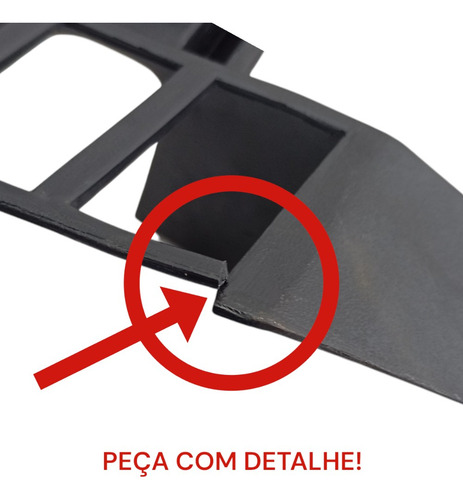 Moldura Painel Velocímetro Gol Saveiro Parati Quadrada 90/95 - Imagem 3