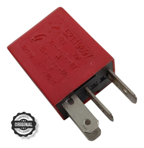 Relé Universal 12v Original Fiat Jeep Renegade 2015 52119697 - Imagem 2
