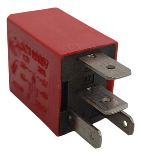 Mini Relé Auxiliar 4 Pinos Original Fiat Uno Argo Mobi  - Imagem 5