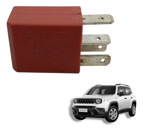 Rele Auxiliar Original Fiat Jeep Renegade 1.3 1.8 51879761