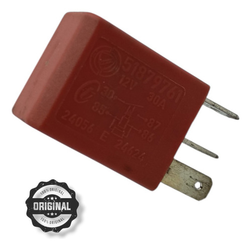 Rele Auxiliar Original Fiat Jeep Renegade 1.3 1.8 51879761 - Imagem 2