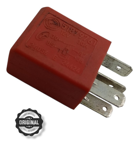 Relé Auxiliar 12v 30a Orig Fiat Jeep Renegade Compass Toro - Imagem 2