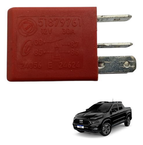 Rele Auxiliar 12v 30a Original Fiat Toro 51879761