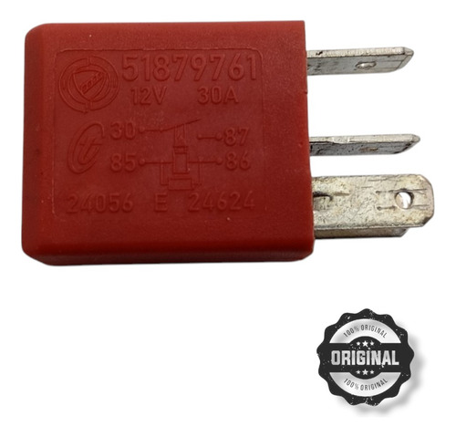 Rele Auxiliar 12v 30a Original Fiat Toro 51879761 - Imagem 2
