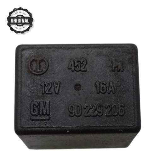 Mini Relê Auxiliar 4 Pinos Original Gm Vectra Astra Zafira 