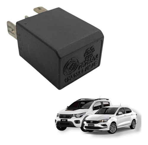 Rele Auxiliar Original Fiat Mobi Cronos Argo 2018 7676504