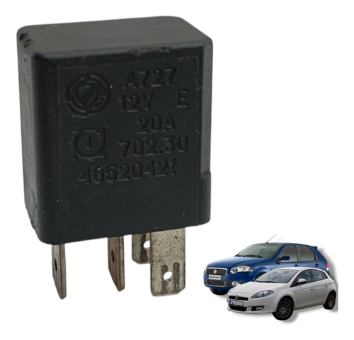 Relé Auxiliar Original Fiat Palio Siena  Bravo 1996 46520421