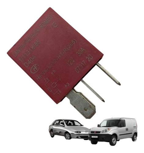 Relé Auxiliar Original Fiat Marea Ides Doblo 1131885