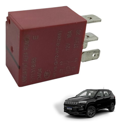 Rele Auxiliar Original Fiat Jeep Renegade Compass 11131787