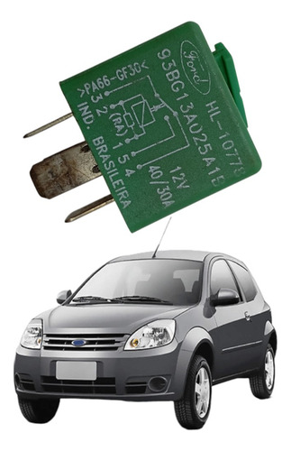 Rele Auxiliar Original Ford Ká Fiesta Escort 93bg13a025a1b 