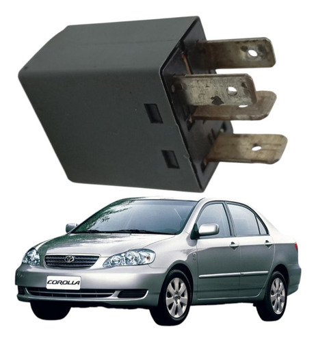 Relé Auxiliar 4 Pinos 12v Original Toyota Corolla 2005 