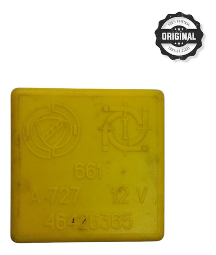 Rele Trava Elétrica Portas 12v Orig Fiat Uno Siena Strada  - Imagem 3