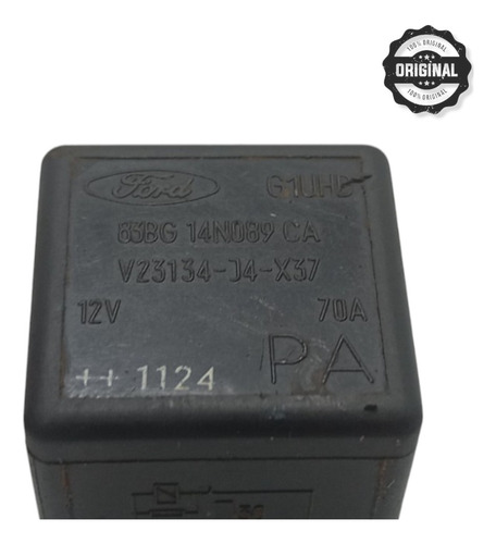 Relé Auxiliar 12v 70a 4 Terminais 83bg14n089ca Original Ford - Imagem 3