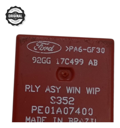 Relé Temporizador Limpador Parabrisa Original Ford Ka Fiesta - Imagem 3