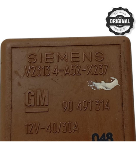 Relê 12v 30/40a Orig Gm Vectra Astra Corsa Celta 90491314  - Imagem 3