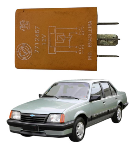 Rele Travas E Vidros Elétricos 4 Terminais 12v Orig Monza