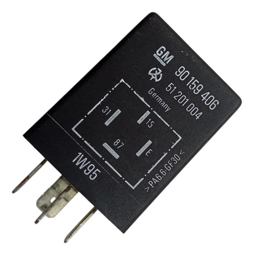 Relê Buzina 4 Terminais Orig Gm Corsa 1994 A 1999 9015940  - Imagem 2