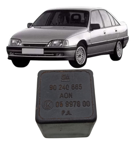 Relé Advertência Farol 12v Original Gm Omega Kadett 90240665