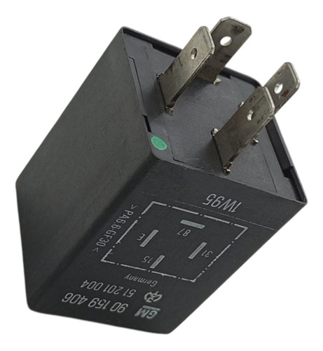 Relê Buzina 4 Terminais Orig Gm Corsa 1994 A 1999 9015940  - Imagem 8