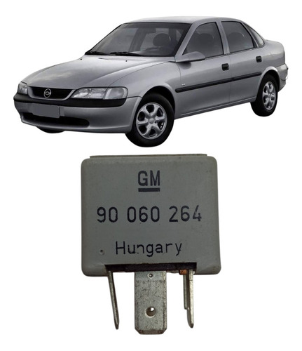 Relê Ar Condicionado 12v 20a Orig Gm Corsa Vectra 90060264 
