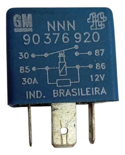 Rele Ar-cond Buzina Original Gm Astra Omega Vectra 90376920  - Imagem 2