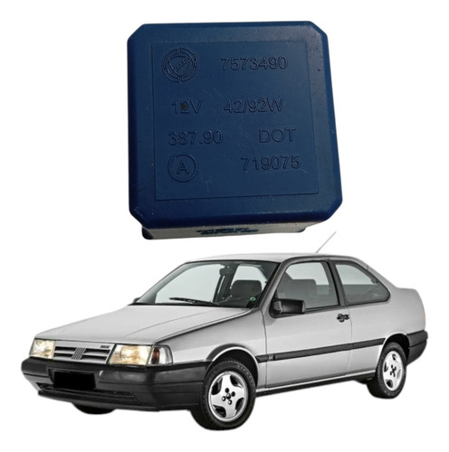 Relé Seta 12v 3 Terminais Original Fiat Marea Tempra 7573490