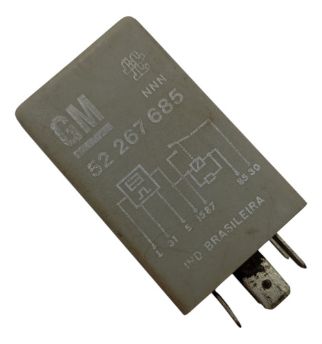 Rele Injeção Eletrônica 12v Orig Gm Monza Kadett 52267685  - Imagem 2