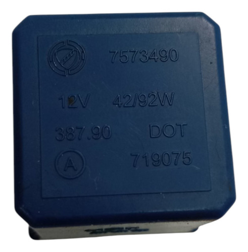 Relé Seta 12v 3 Terminais Original Fiat Marea Tempra 7573490 - Imagem 2