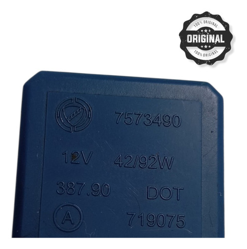 Relé Seta 12v 3 Terminais Original Fiat Marea Tempra 7573490 - Imagem 3