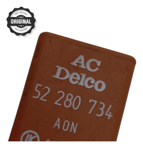 Relé Luzes Internas 12v 5t Original Gm Monza Chevette Opala  - Imagem 3