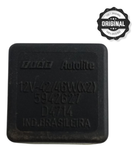 Relé Comando Seta 4 Pinos 12v Original  Fiat 5942627 - Imagem 2