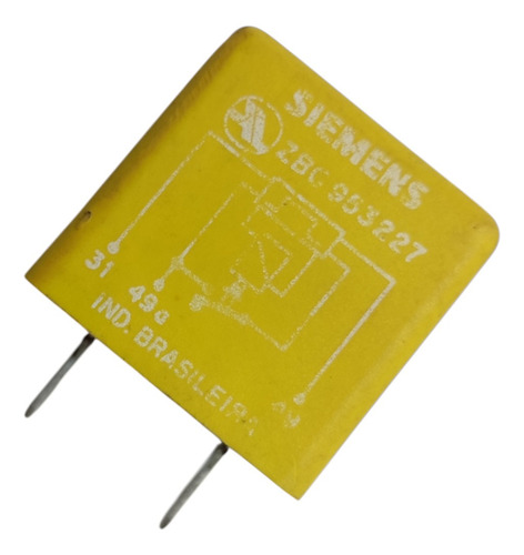 Relé Auxiliar Pisca Alerta 3 Pinos Volks Gol Fox Zbc953227 - Imagem 2