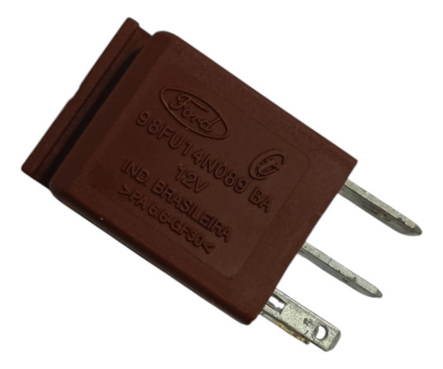 Relé Auxiliar Ford Fiesta Ka Original 12v 4t 98fu14n089ba - Imagem 2
