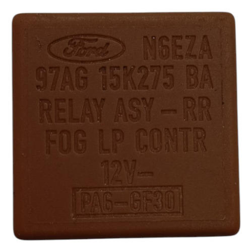 Relé Luz Lanterna Neblina Ford Escort Fiesta 97ag15k275ba - Imagem 2