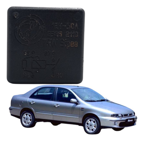 Relé Auxiliar 50a 12v Fiat Marea Brava 3652110