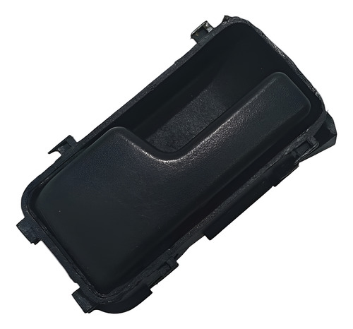 Maçaneta Interna Esquerda Original Fiat Uno Fiorino Elba 95 Preto Dianteira/traseira