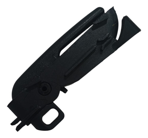 Maçaneta Interna Esquerda Original Fiat Uno Fiorino Elba 95 Preto Dianteira/traseira - Imagem 4