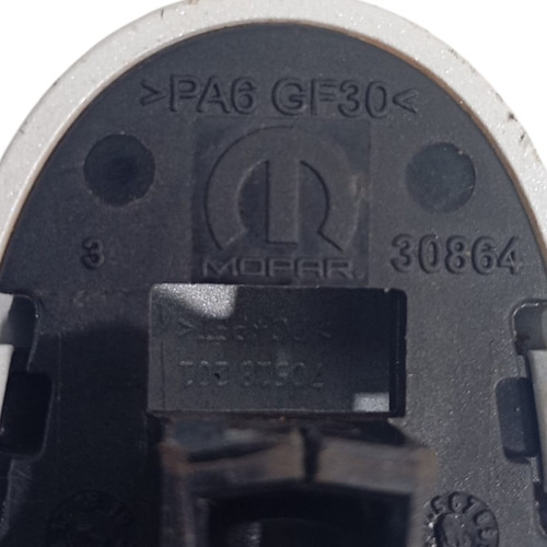 Acabamento Maçaneta Externa Traseira Fiat Mobi Argo Cronos - Imagem 2