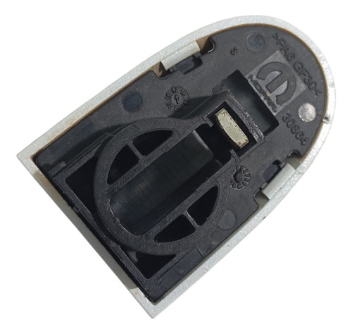 Moldura Acabamento Maçaneta Externa Original Fiat Mobi 2019 Branca Dianteira/traseira - Imagem 3