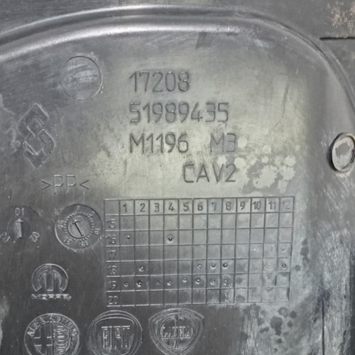 Protetor Correia Alternador Original Fiat Palio Strada Siena - Imagem 2