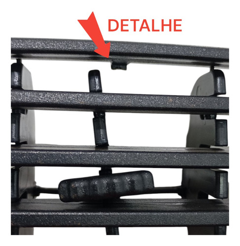 Grade Difusor Ar Central Renault Clio 2001 A 2004 - Imagem 2