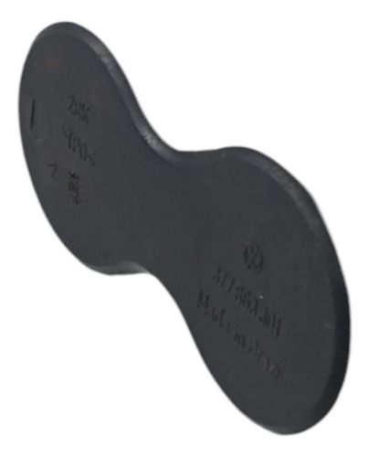 Tapete Porta Copos Console Original Vw Gol G3 Parati 2000 Preto - Imagem 3