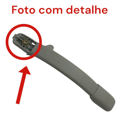 Alça Teto Puxador Pqp Diant Direita Original Citroen C3 2012 Bege - Imagem 6