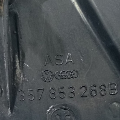 Acabamento Interno Porta Tras Direita Original Vw Passat 96 Preta - Imagem 2