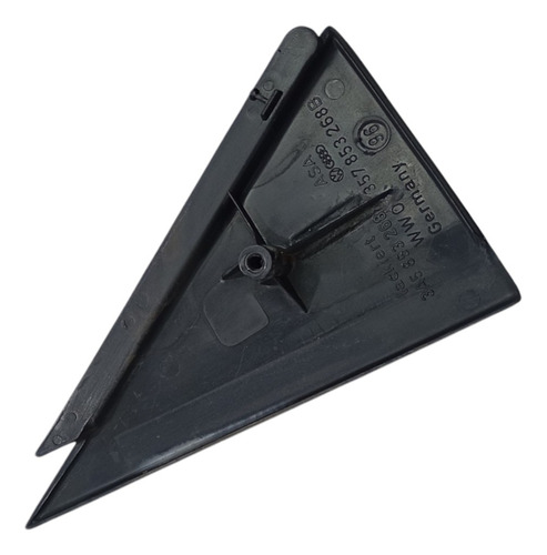 Acabamento Interno Porta Tras Direita Original Vw Passat 96 Preta - Imagem 3