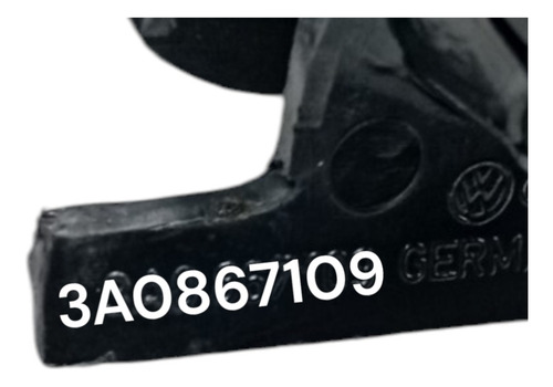 Moldura Pink Trava Porta Original Vw Passat Alemão 1996 Preto - Imagem 2