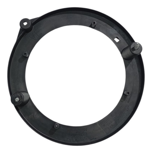 Suporte Falante Porta Dianteir Direita Original Vw Passat 96 Preto - Imagem 6