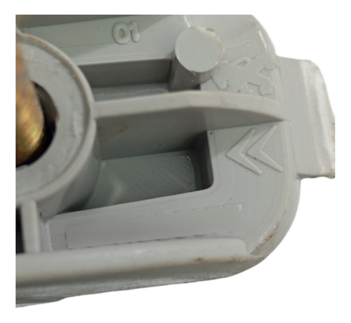 Alça Teto Pqp Dianteira Direita Original Citroen C3 2012 Cinza - Imagem 2